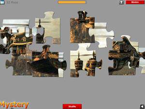 蒸汽朋克飞艇拼图