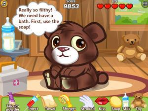 朵拉照顾熊宝贝