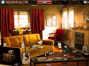 破旧屋子找东西