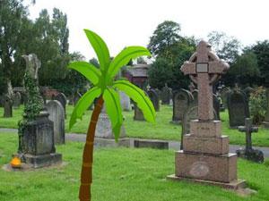 小女孩墓地逃生