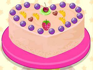 喜羊羊做情人节蛋糕