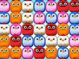 可爱小鸟对对碰