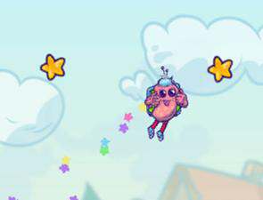 外星小怪物收集星星 