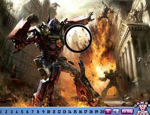 变形金刚隐藏数字 