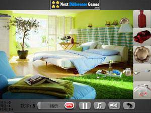 温馨卧室找物品