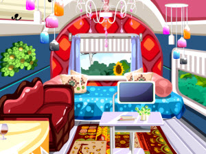 装扮自己的房车