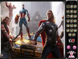 复仇者联盟找数字