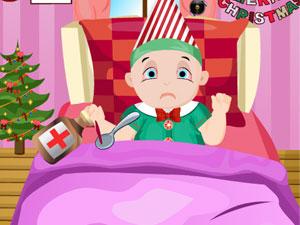 宝贝感冒看医生