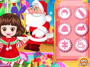 宝贝圣诞节偷懒