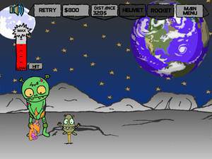 外星人棒打小怪物