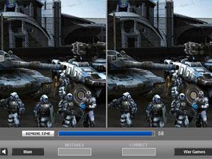 战场部队找不同