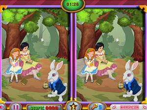 爱丽丝仙境找茬