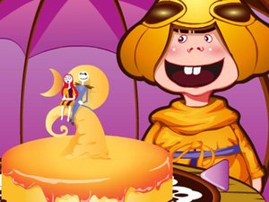 制作万圣节蛋糕