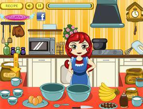 巧克力香蕉蛋糕 