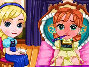 宝贝安娜得流感