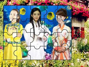 杉杉来了三姐妹拼图