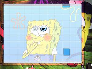 害羞海绵宝宝拼图