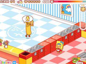 饼干人糖果售卖店