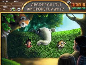 丛林世界找字母