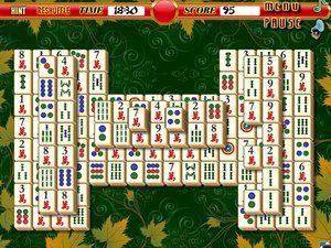 数十麻将连连看