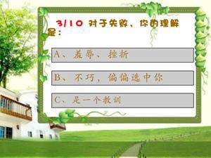 测试你的成功指数