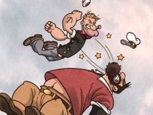 大力水手找不同