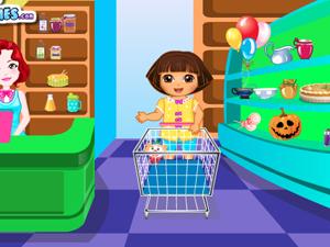 朵拉准备万圣节