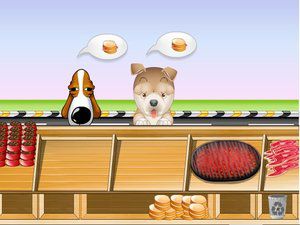 宠物汉堡服务店