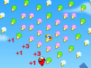 愤怒小鸟吃冰淇淋