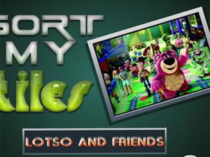 粉色熊宝贝拼图