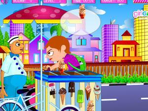 校门口的雪糕车