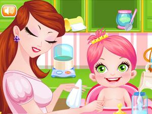 帮妈妈照顾小宝贝