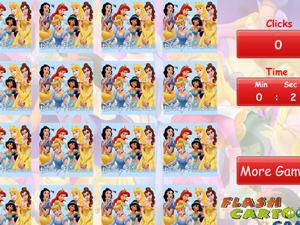 迪斯尼公主翻牌