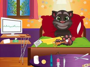 汤姆猫的脚部手术