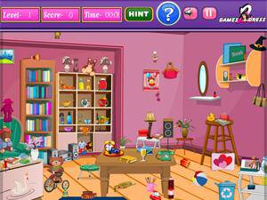 杂乱玩具屋找东西