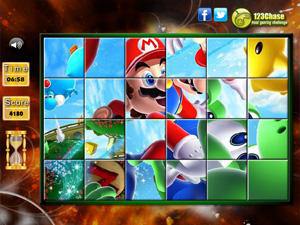 玛丽兄弟旋转拼图