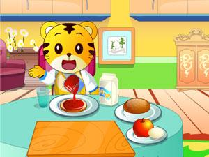 巧虎上学前的早餐时光