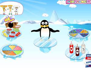 企鹅还吃冰