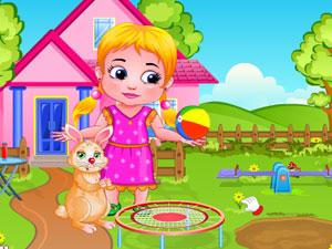 宝贝詹尼照顾宠物