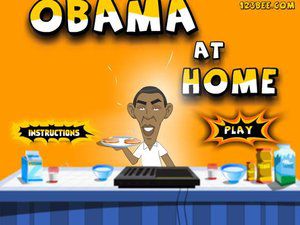 奥巴马做家务