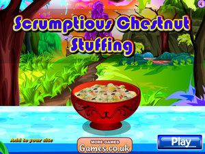 美味的栗子烹饪