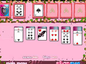 怪物高中玩纸牌