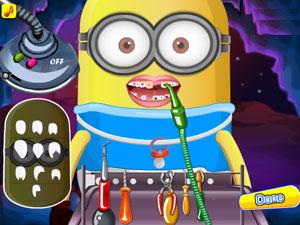 小黄人宝贝看牙医