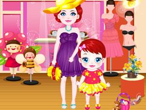 露露宝贝去购物