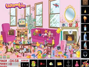 杂乱小屋找东西