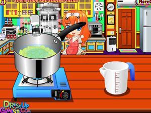 香辣玉米虾沙拉