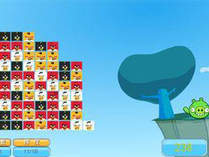 愤怒的小猪消砖块