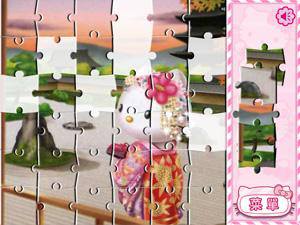 凯蒂猫可爱拼图