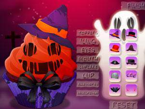 万圣节杯装蛋糕