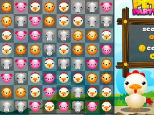 花朵动物对对碰